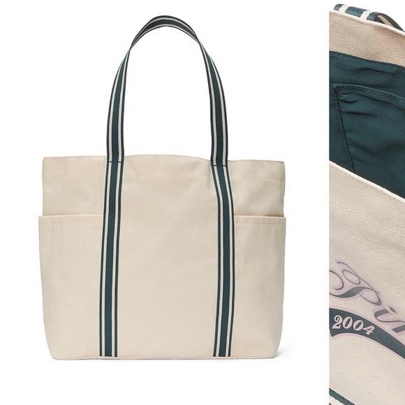 Victoria's Secret Mini Canvas Tote Bag - Picture 3 of 6